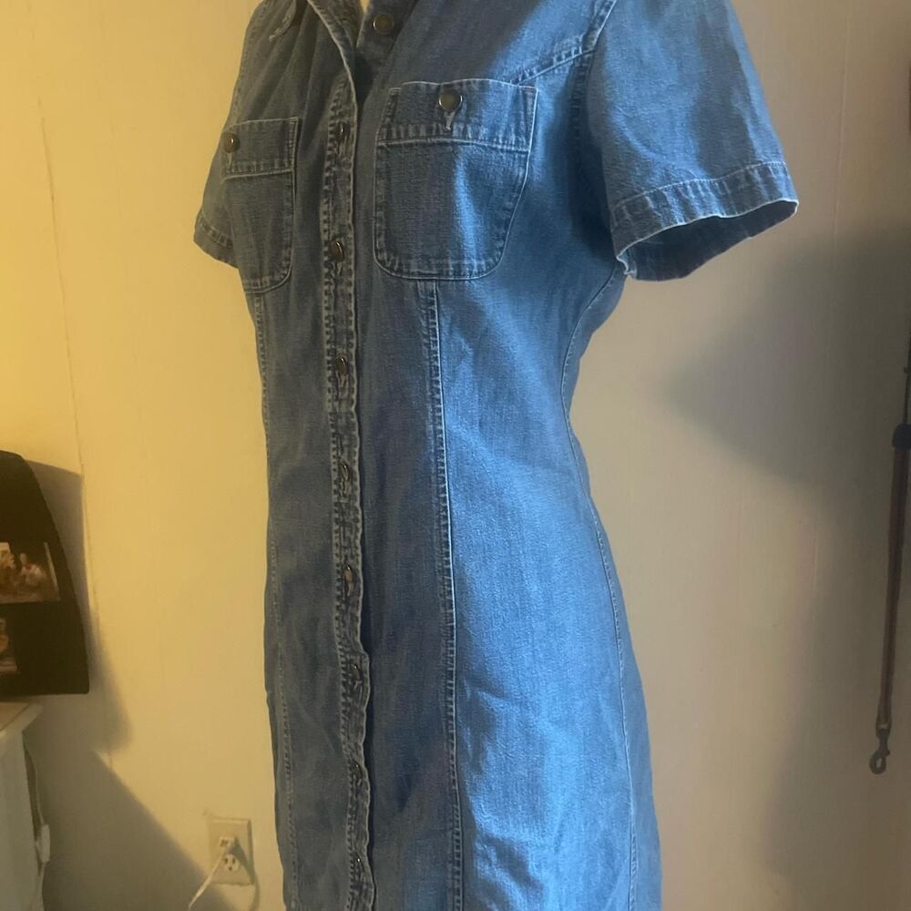 Eddie Bauer Denim Dress - Picture 2 of 6